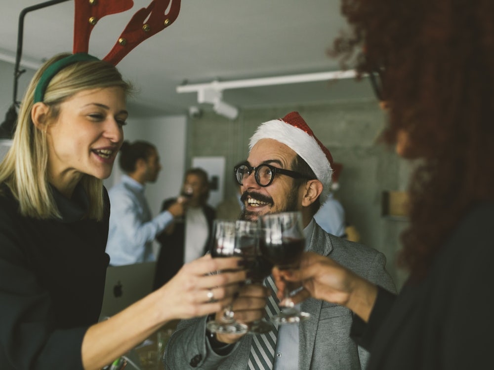 Medizin: Weihnachtsfeiern sind gut für die Gesundheit! Naja, zumindest ein wenig.