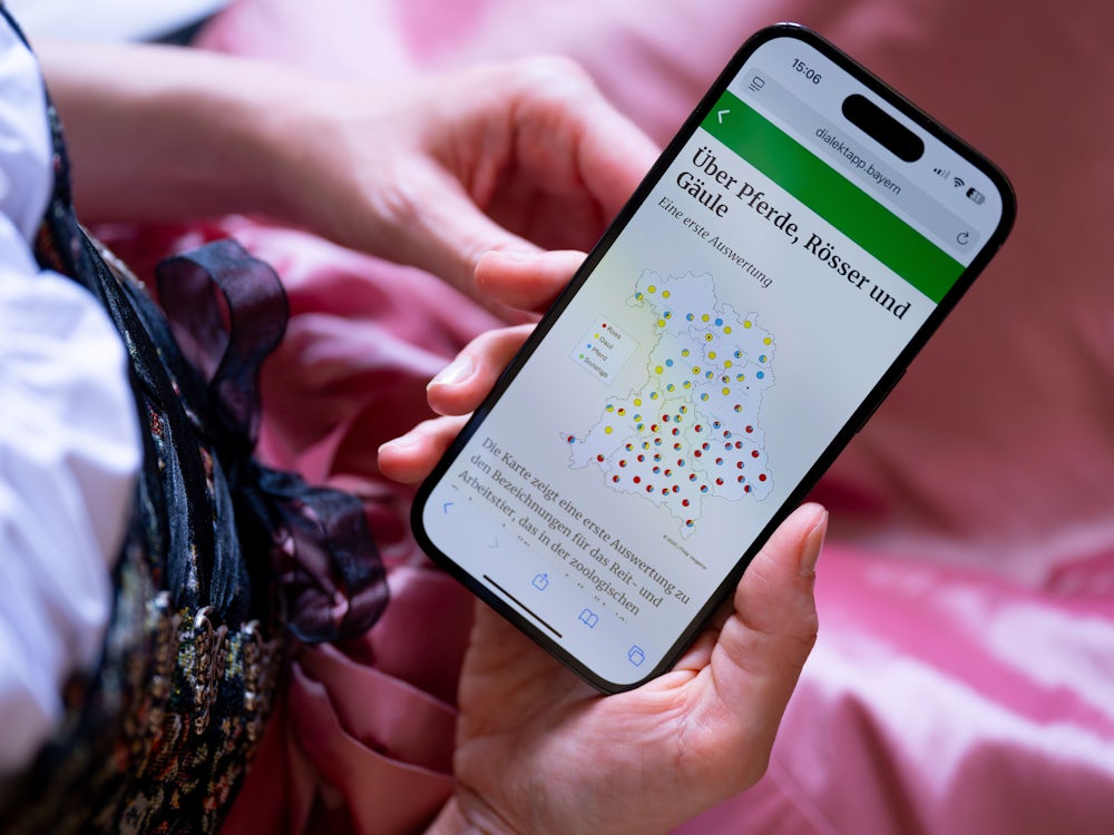 Wer spricht noch Bairisch?: Ausgleichsbairisch statt echter Dialekt: Was Sprachforscher per App herausgefunden haben