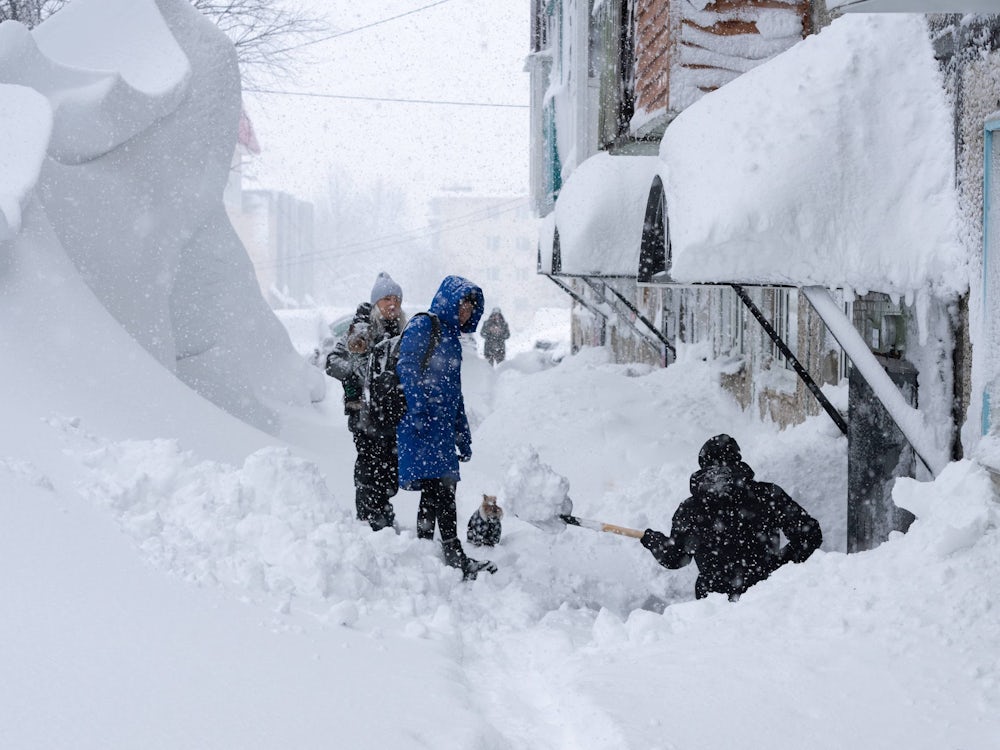 Kamtschatka: „Schnee-Apokalypse“ in Russland