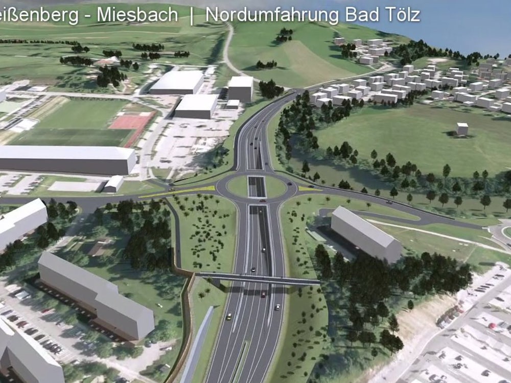 Verkehr und Infrastruktur: Bau der Tölzer Nordspange beginnt