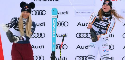 Deutsche Skihoffnung Aicher siegt erneut vor Superstar Vonn Ein Sieg, ein zweiter