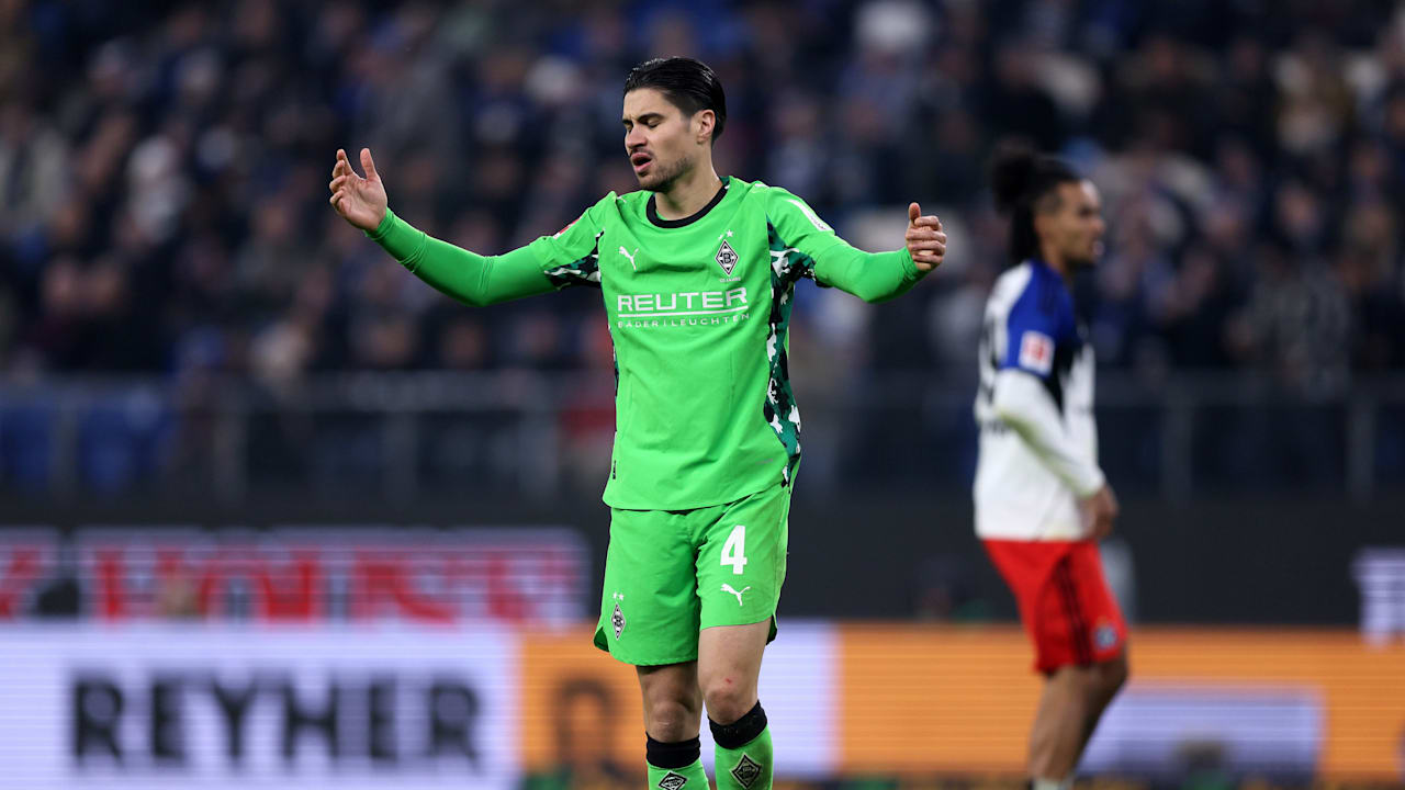 Beim 0:0 letzten Samstag beim Hamburger SV musste Kevin Diks (29) kurz