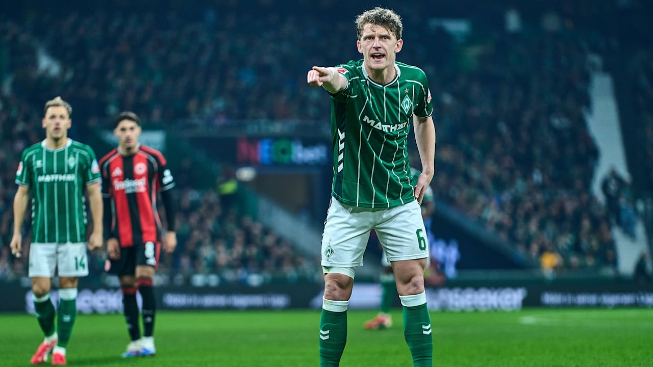 Nach dem zehnten Spieltag (2:1 gegen Wolfsburg) waren die Bremer bis auf