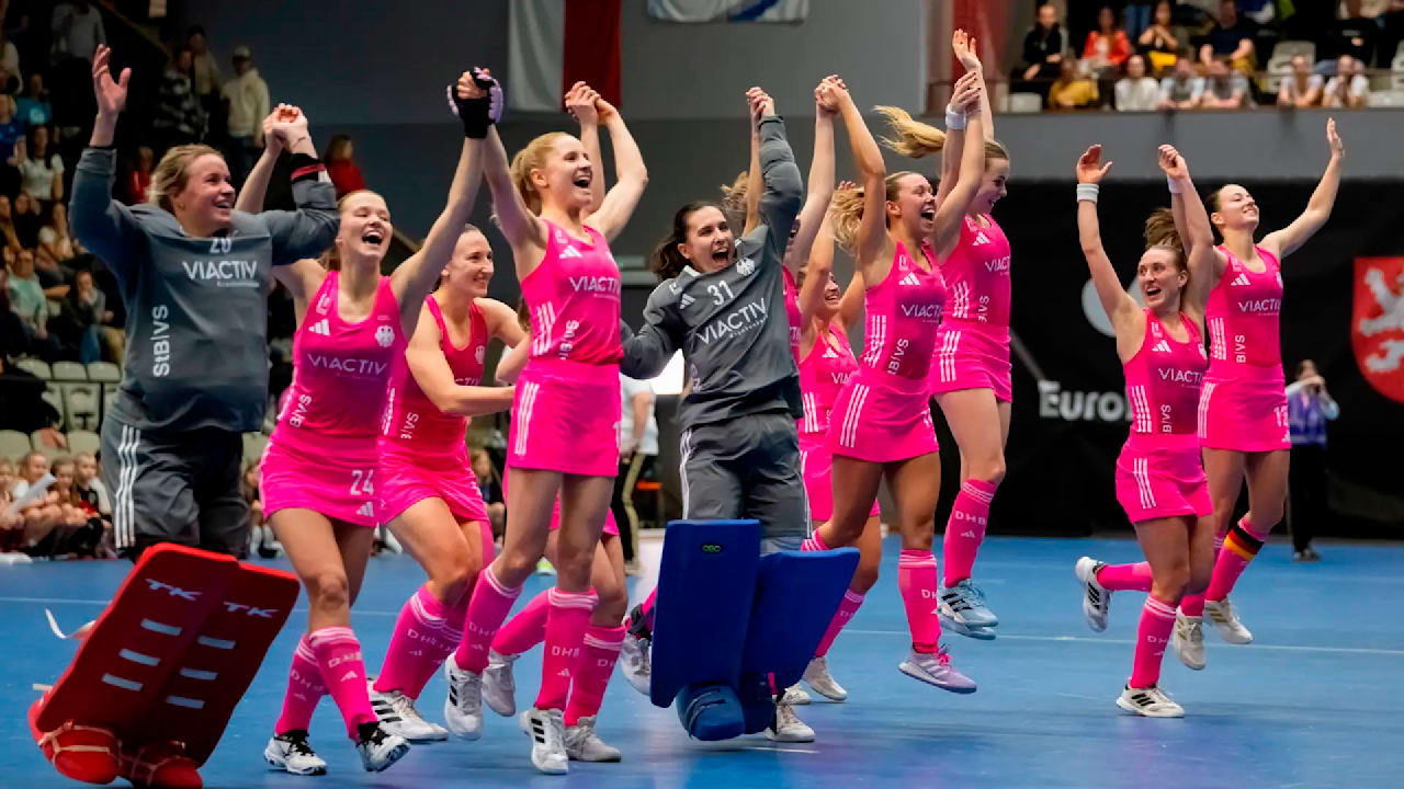 Deutschlands Damen sind zum 18. Mal Europameister im Hallenhockey. Der Titelverteidiger gewann