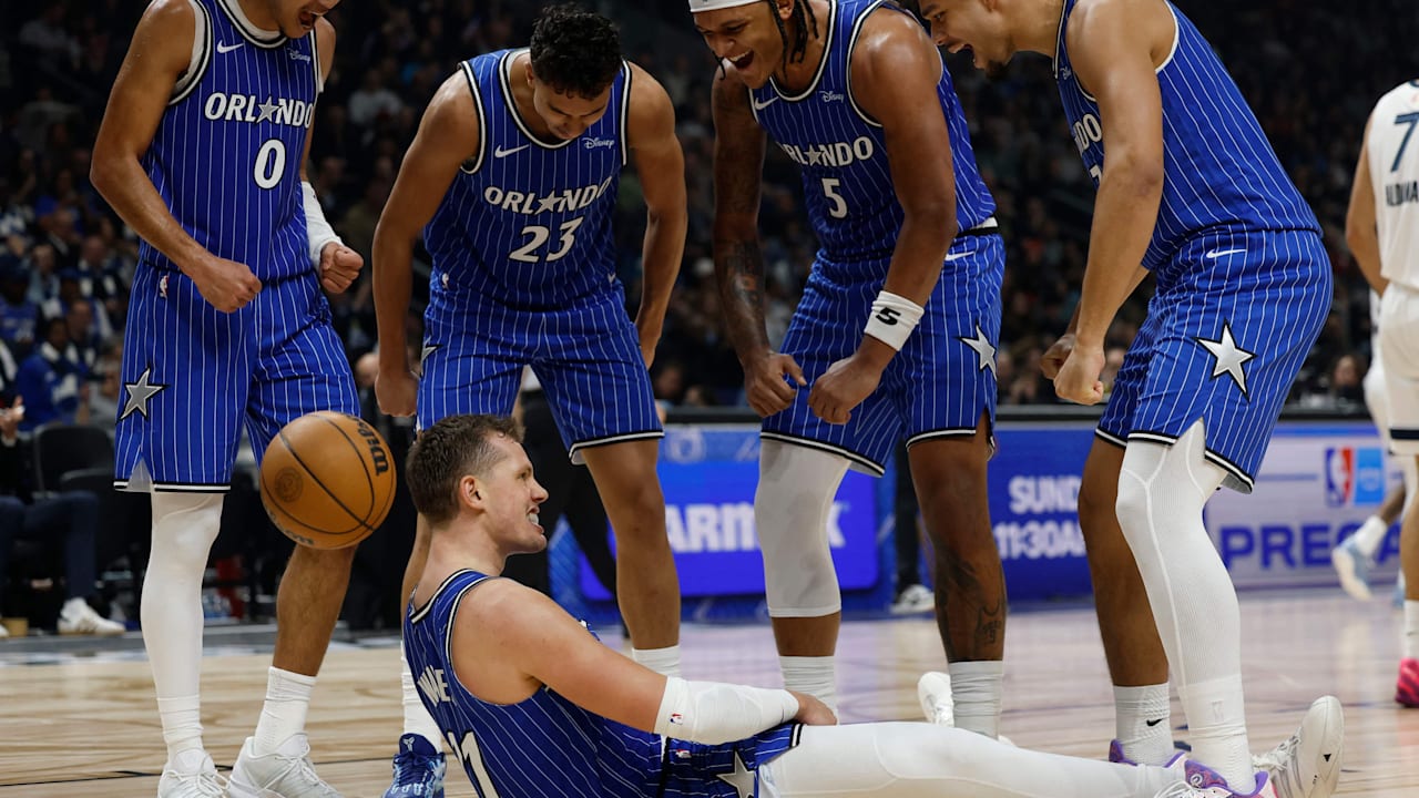Großes Spektakel beim ersten regulären NBA-Spiel überhaupt in Deutschland. Die Orlando Magic