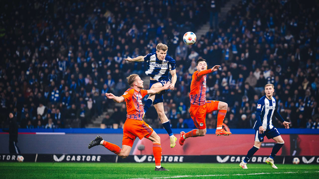 Hertha trennt sich zum Rückrundenstart gegen Tabellenführer Schalke 0:0. Die Berliner sind