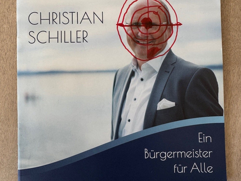 Drohungen im Kommunalwahlkampf: Bürgermeister im Fadenkreuz