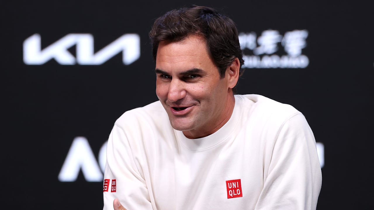 Er ist wieder da! Tennis-Legende Roger Federer (44) zu Gast im Melbourne