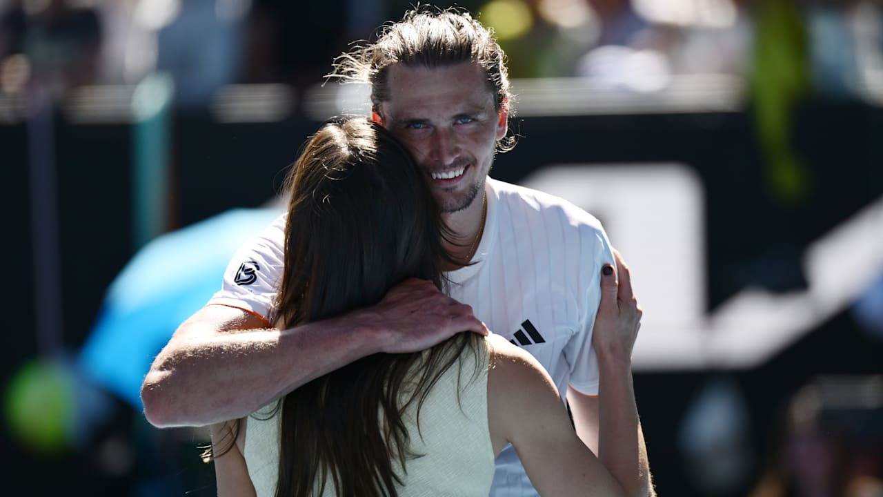 Das bekommt man auch nicht alle Tage geboten!Tennis-Star Alexander Zverev (28) wird