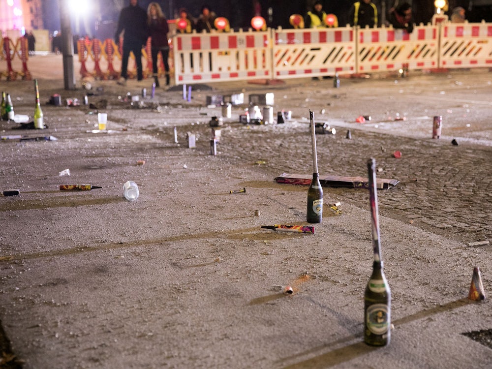 Bilanz in München: Mehr als 610 Polizeieinsätze in der Silvesternacht