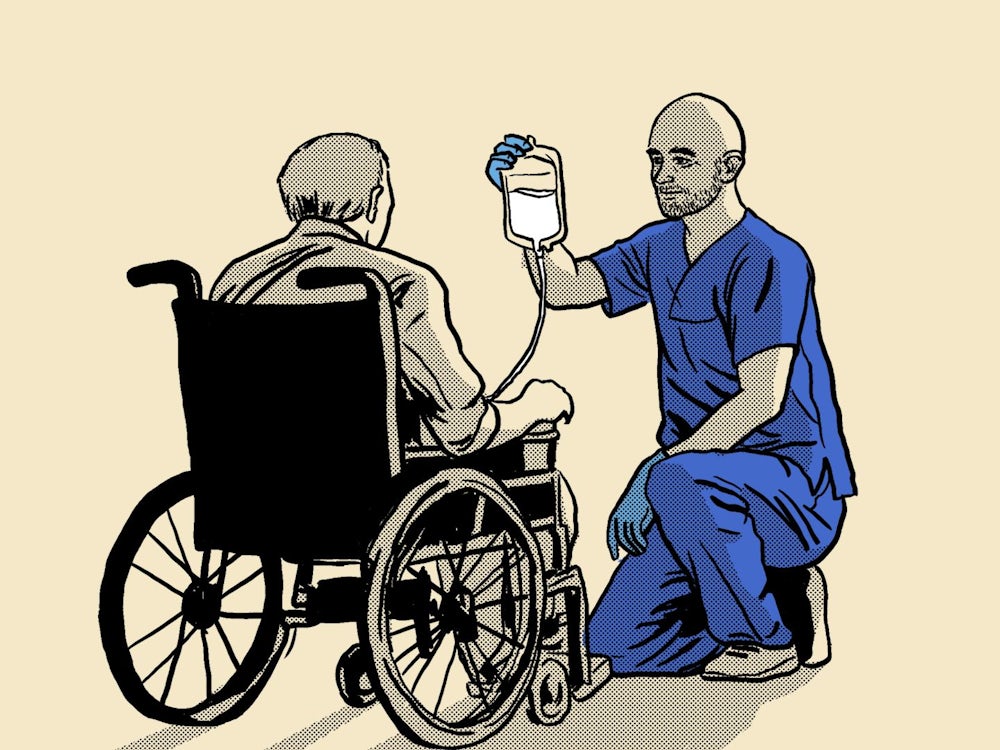 Medizin: Der Mann, der mit einer Badelatsche telefoniert