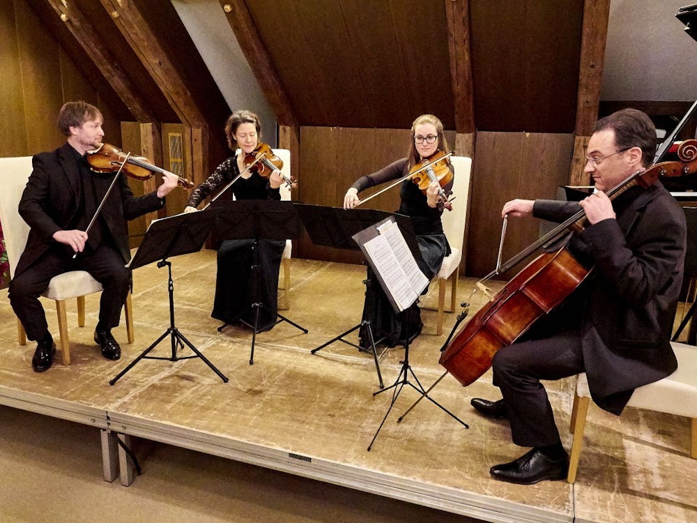Rathauskonzert: Diogenes Quartett gastiert in Grafing