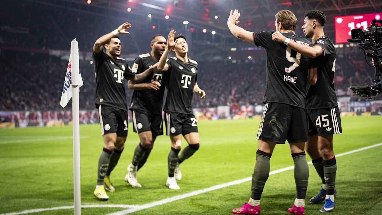 Sie taumeln nur eine Halbzeit! Bayern siegt 5:1 in Leipzig, verhindert unter