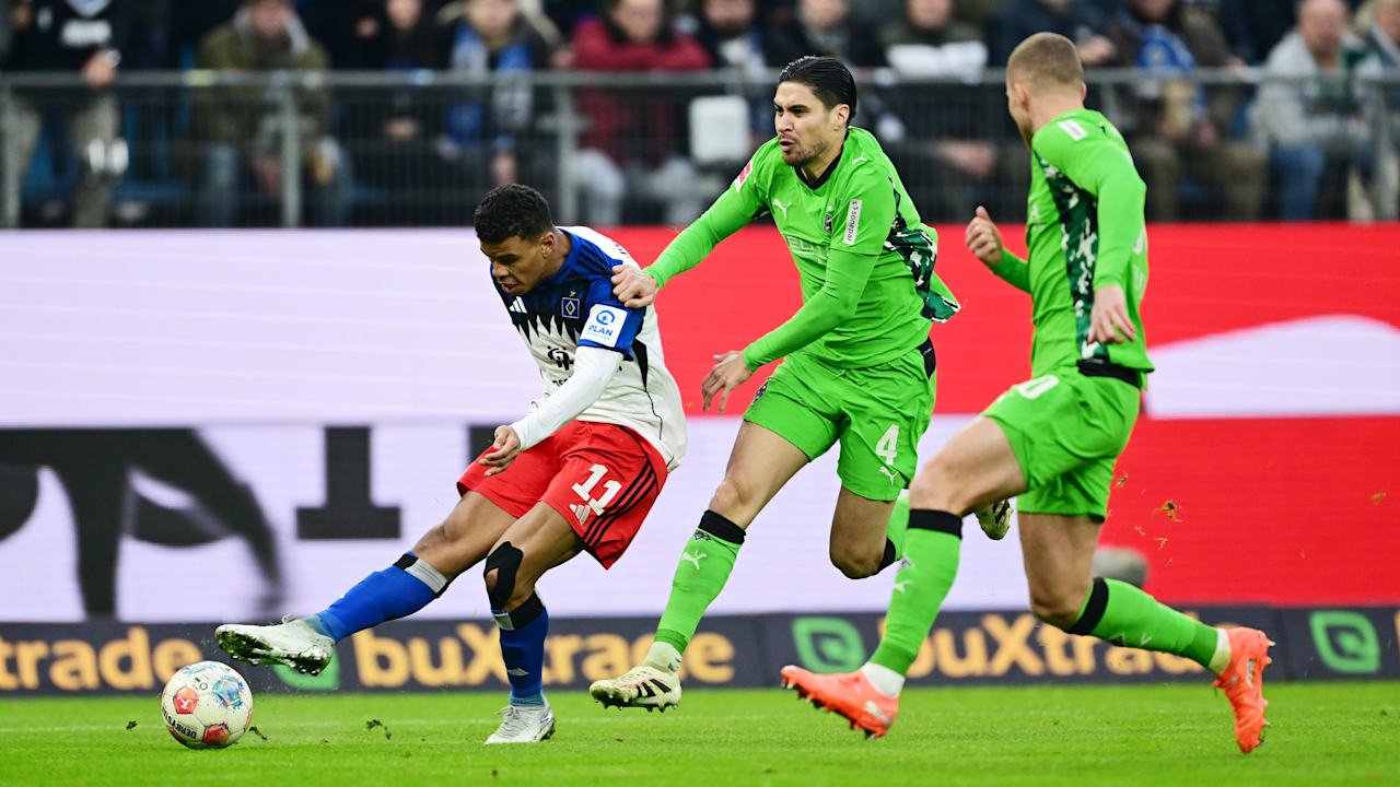 Gladbach kam beim Hamburger SV zu einem glücklichen 0:0 – weil der