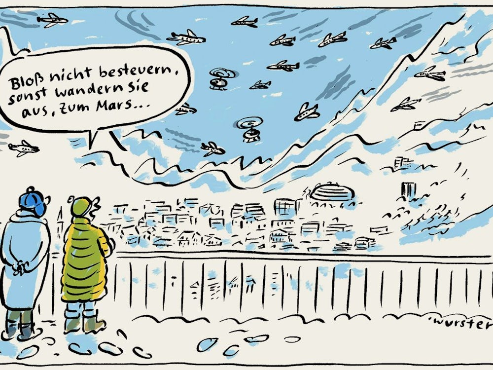 Wurster: Der Himmel über Davos
