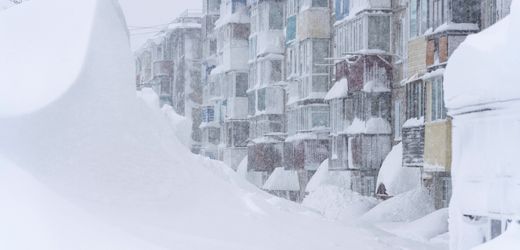 Winter in Russland Kamtschatka kämpft mit Schneemassen Es ist von einer »Schnee-Apokalypse«