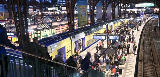 Feuerwehreinsatz am Hamburger Hauptbahnhof Kleinkind steckt mit Kopf in Geländer fest Die