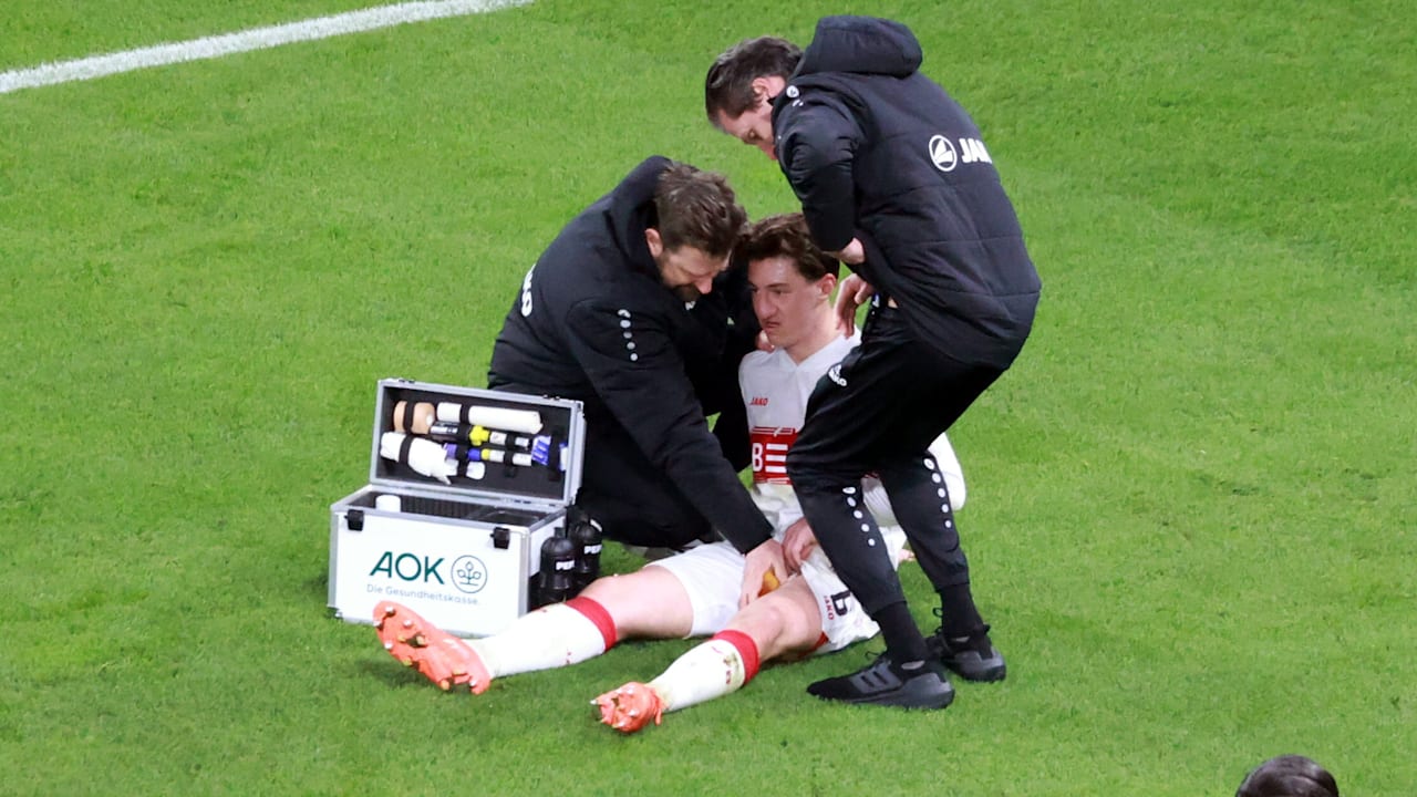 Aufatmen beim VfB. Schlüsselspieler Angelo Stiller (24) hat sich beim Spiel gegen
