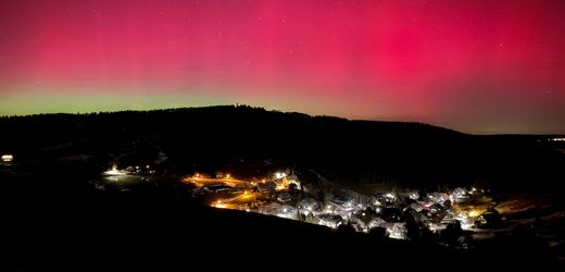 Geomagnetischer Sturm Über Deutschland leuchten Polarlichter In vielen Teilen Deutschlands hat es