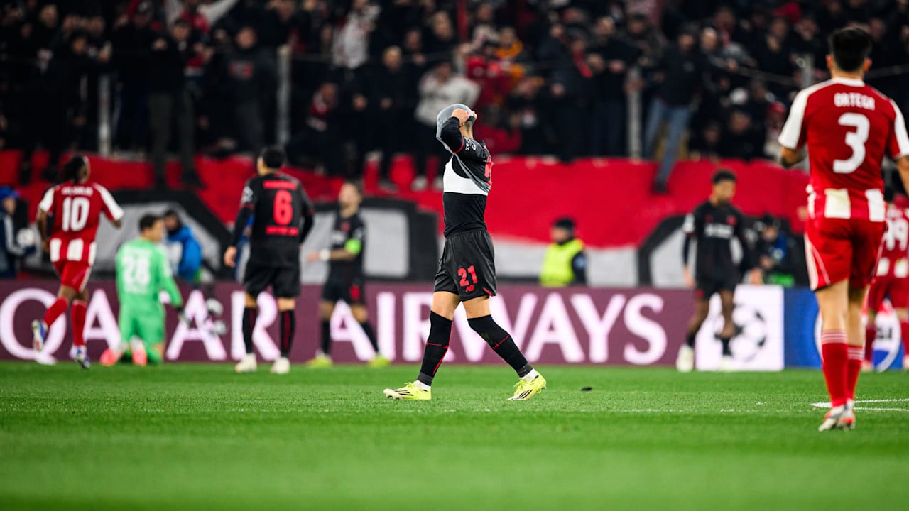 Das war nix!Bayer Leverkusen verliert 0:2 bei Olympiakos Piräus. Dabei stand der