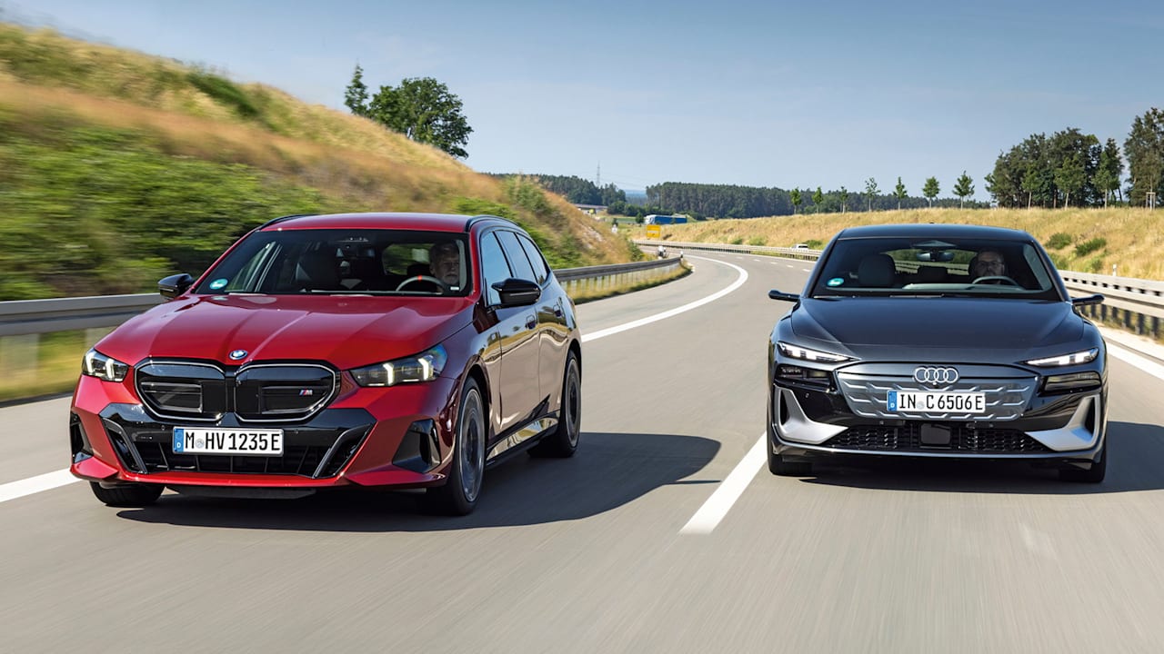TTS-Player überspringen↵Artikel weiterlesenHeute stehen BMW i5 M60 und Audi S6 e-tron für