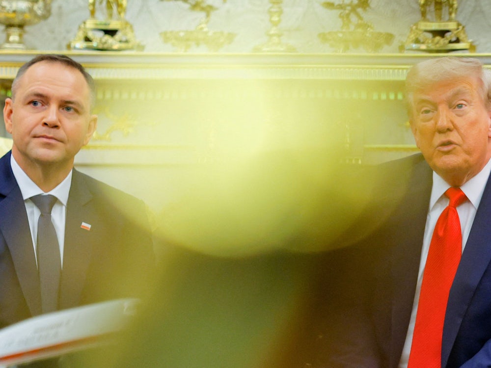 Transatlantische Beziehungen: Wo man Trump bedingungslos folgt