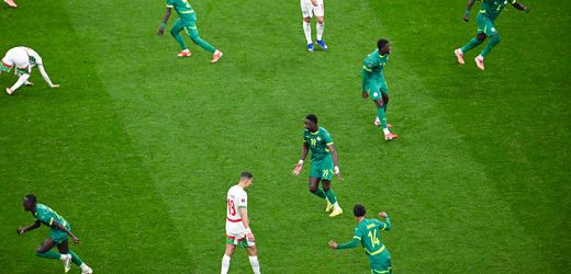 Bild vergrößern Spieler von Marokko und Senegal: Wohin nur mit all den
