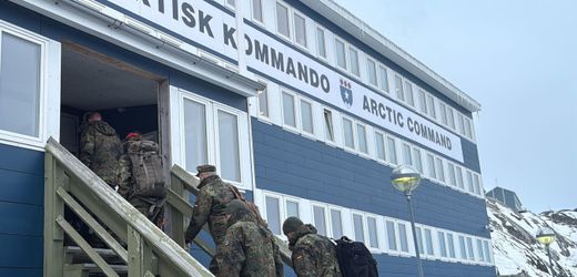 Bundeswehrsoldaten ziehen schon wieder aus Grönland ab Die Soldaten waren in dieser