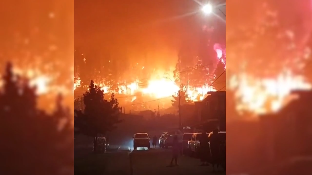 20.000 Menschen evakuiert: Alarmstufe Rot! Waldbrände wüten in ChileMehr zum Video anzeigen