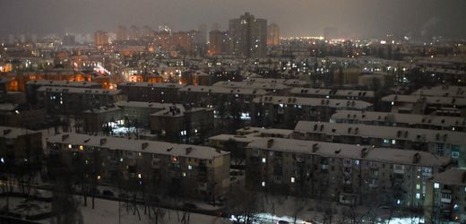 Nach russischen Angriffen In Kyjiw leiden die Menschen bei Eiseskälte unter Strommangel