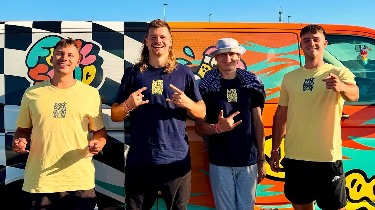 Essen – Neues Jahr, neues Glück: Auch die YouTube-Gruppe „Freerunning Schlappen“ starten