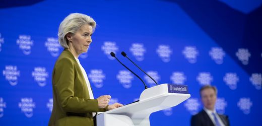 Rede in Davos Von der Leyen warnt angesichts Trumps Grönlandpolitik vor Abwärtsspirale