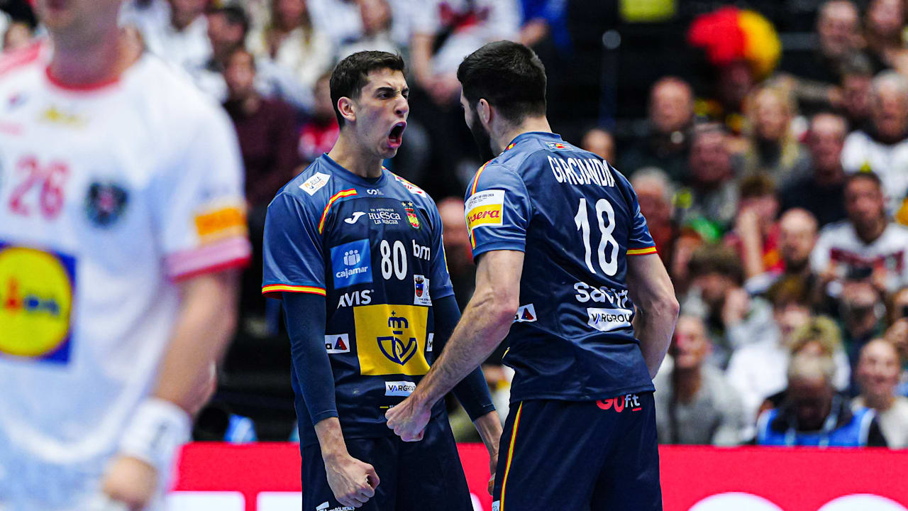 Gracias, España! Die Spanier gewinnen bei der Handball-Europameisterschaft auch ihr zweites Gruppenspiel.