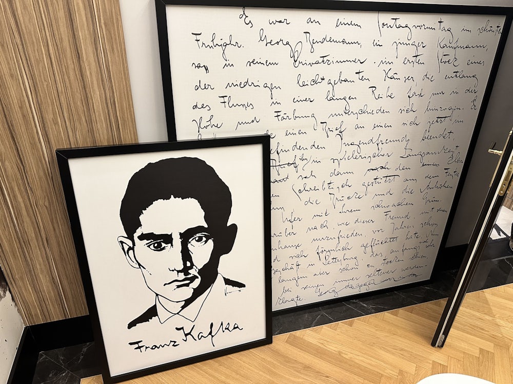 Einmal im Leben: In Kafkas Büro schlafen