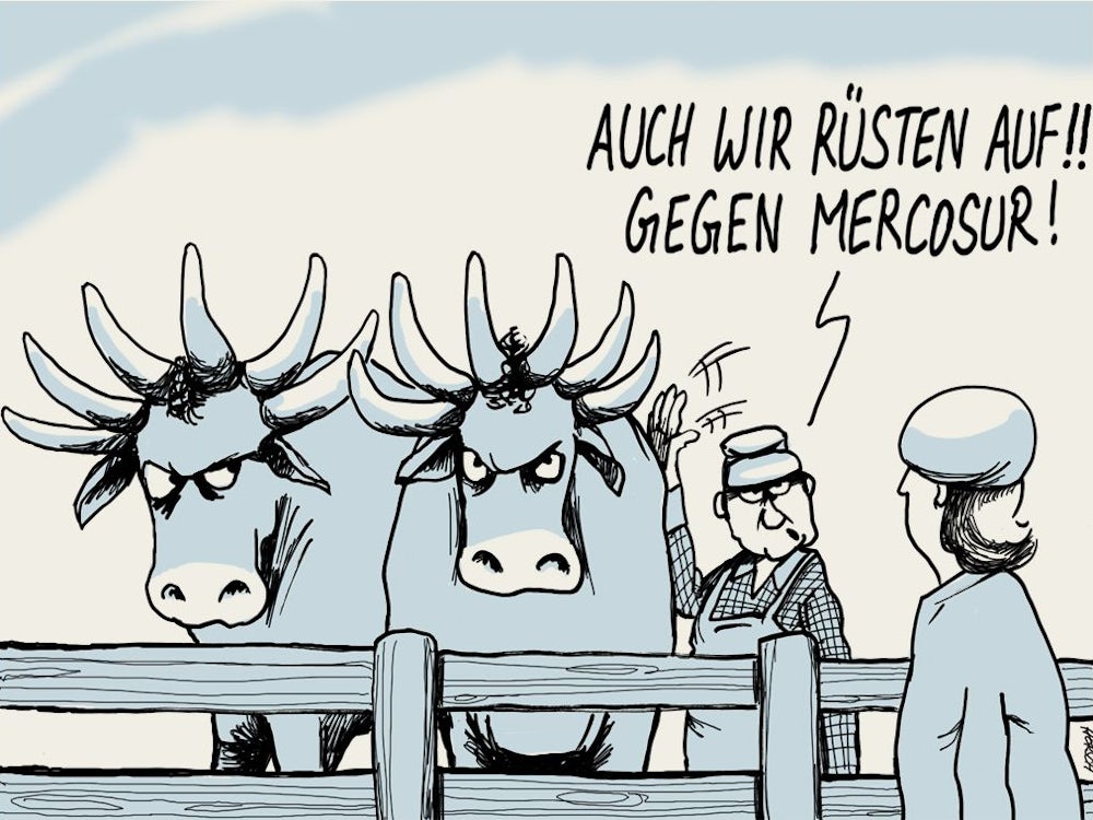 Horsch: Aufrüsten gegen Mercosur