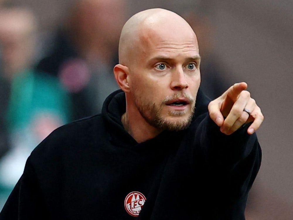 Bundesliga: Abstiegskampf: 2:2 nach 0:2 – Köln punktet mit neuem Trainer