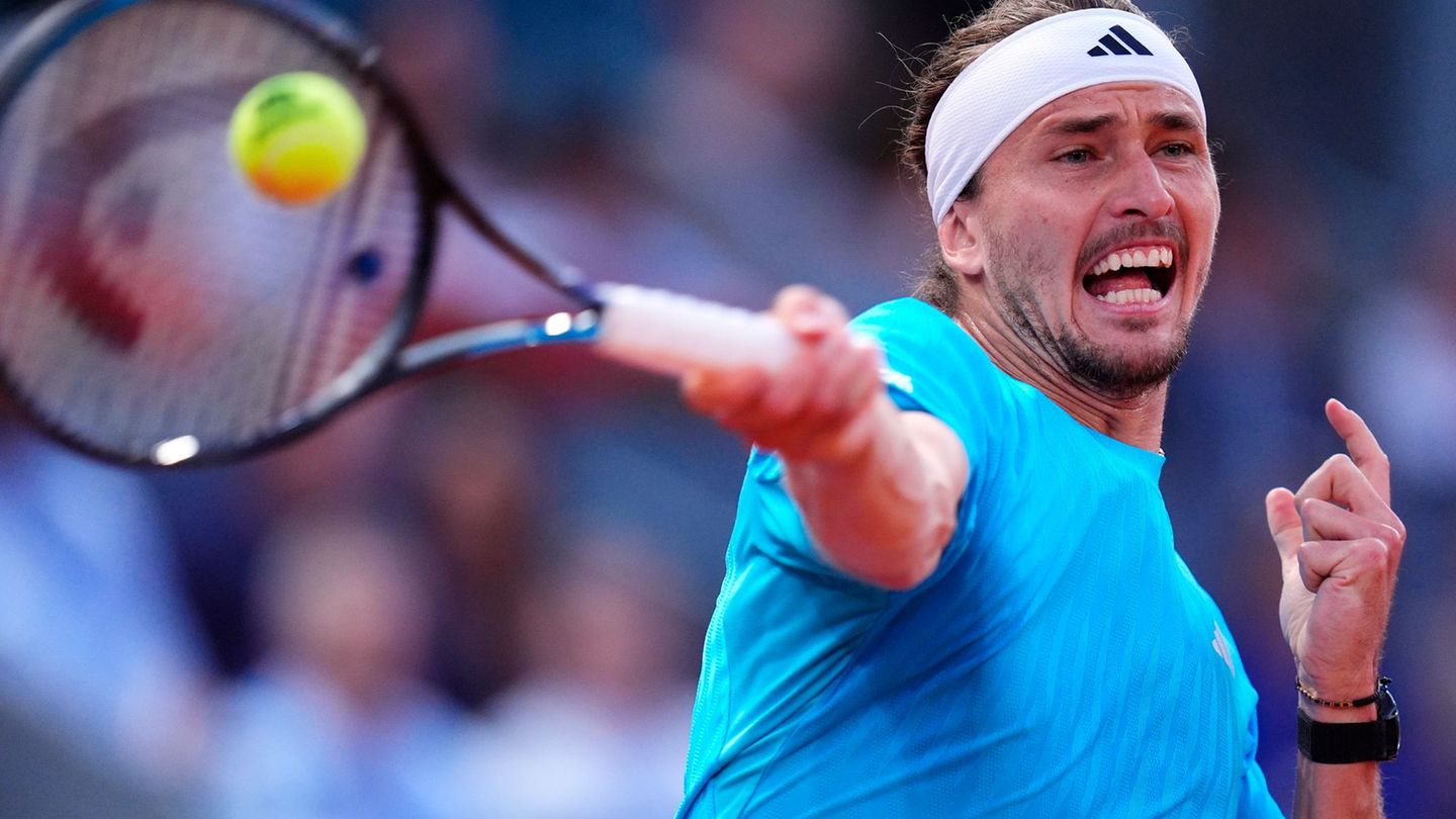 Tennisturnier in Madrid: Zverev bricht Halbfinal-Fluch und fordert Sinner
