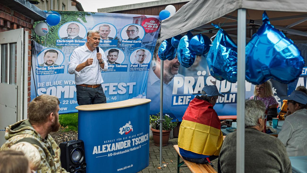Infratest dimap: AfD baut in Mecklenburg-Vorpommern Vorsprung auf SPD aus
