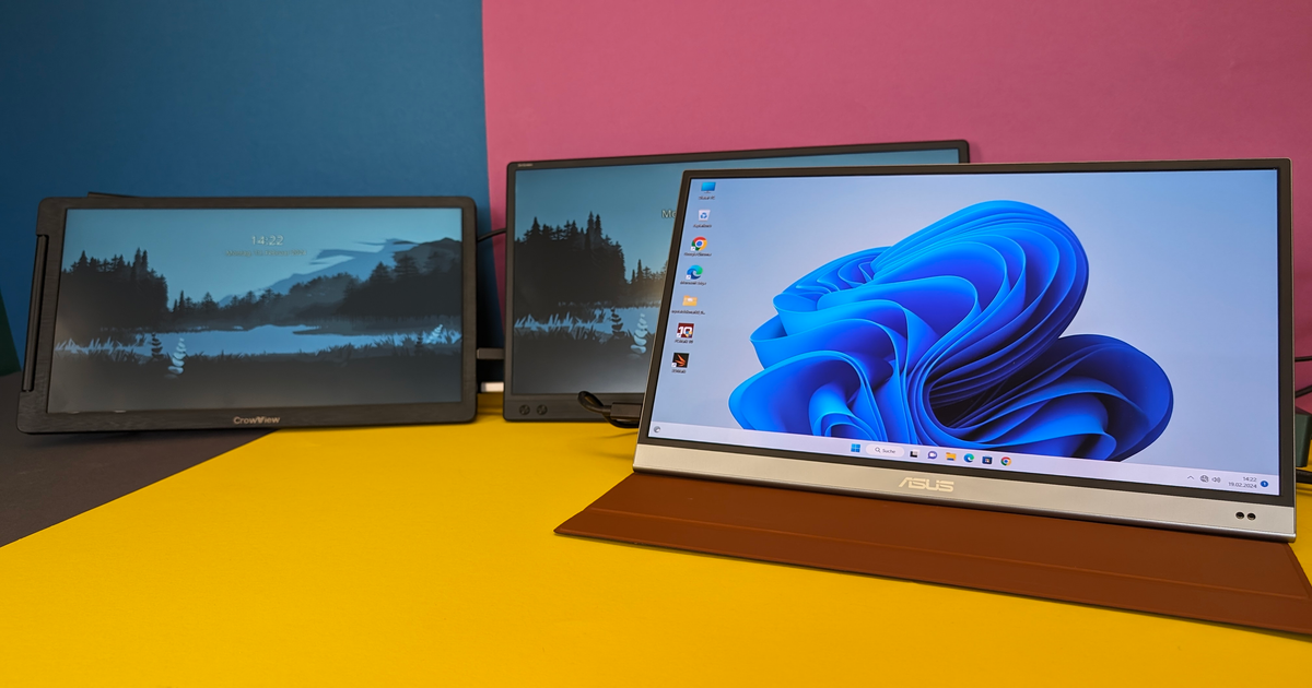 Top 10: Der beste portable Monitor mit USB-C – von LCD bis OLED, 4K & Touch